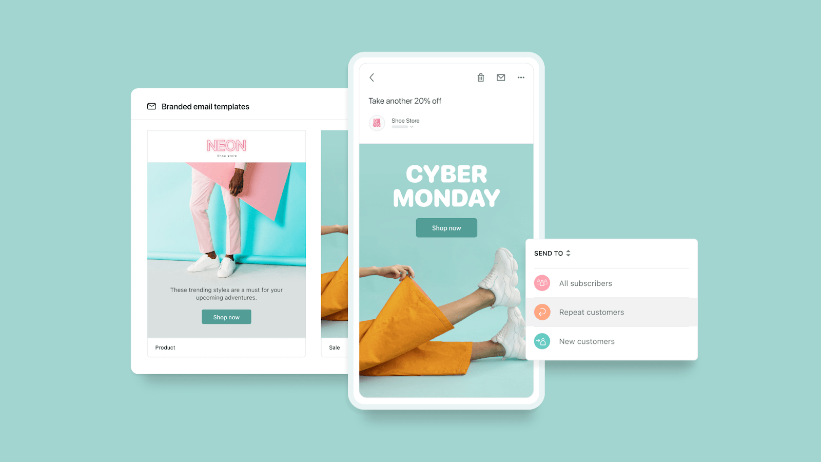 The feature image for Shopify Email.
